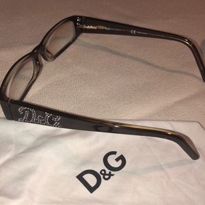 Dolce&Gabbana SwarovskiBrown PrescriptionGlasses